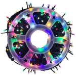 Sumker Kültéri Beltéri Színes Fényfüzér 30m 140 Led Hálózati Csatlakozóval, 8 Programos