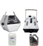  Lufi Gép Csomag, 5 l Lufi Folyadék és Füst Gép Távirányítóval, DEPOX®, Ezüst