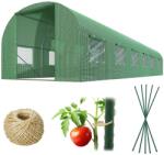 Plonos kerti Alagút 3x6m (18m2) - Zöld