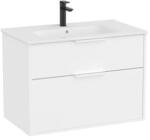 Roca Fürdőszobai szekrény mosdóval Roca Optica 79x58x45, 5 cm fehér matt OPT802ZBM (OPT802ZBM)