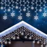 Family Collection LED Коледна външна завеса 224xLED 3, 5x0, 75 m IP44 студено бяла (LC3964)