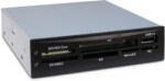 Inter-Tech Ac четец за карти nitrox ci-02 3, 5 вътрешен usb2.0, черен (88884088)