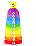 Mattel Fisher-Price: Пирамида с цветни чашки (W4472)
