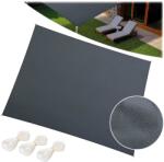 Plonos Téglalap alakú napernyő vitorla 3x4m plonos pl-885 szürke