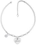 Guess Colier Guess Vintage dublu cu inima JUBN05148JWRHWHT-U