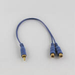 ExpertLine KCB-RCA-YM - 1 papa - 2 mama RCA elosztó adapter