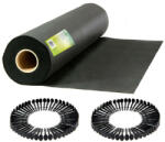 Plonos Agrotextil kerti szövet 1, 6mx50m, 90g/m2 +100 tű - Fekete