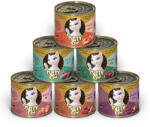  Kitty Cat 6x200g Kitty Cat Adult Pate vegyesen 6 fajtával nedves macskatáp - zooplus - 4 290 Ft