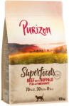 Purizon 2x6, 5kg Purizon Superfoods marha száraz macskatáp