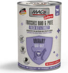 MAC's Vetcare 6x400g MAC's Cat Vetcare Urinary friss marha & pulyka nedves macskatáp