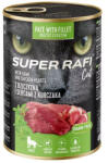  marka niezdefiniowana DOLINA NOTECI Super Rafi Cat P&F szarvas- és csirkeszívvel 400 g