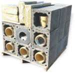  Schiedel Adriatic 18/8 m, 3 rétegű szigetelt kerámia kéményrendszer - kazanklima