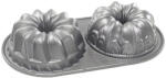 Nordic Ware Duet Bundt® kis kuglófsütő forma, 2 adagos (NW84024)