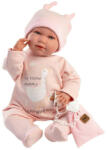 Llorens Mimi baba hanggal rózsaszín pizsamában (42 cm) (L74108)