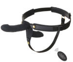 Hidden Desire Inferno Double Vibrating Pleasure Penis Strapon 14cm Black