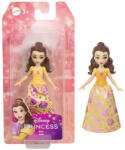 Disney Hercegnők - Mini Belle hercegnő baba csillogó ruhában (HLW69_JBX50)