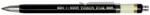 KOH-I-NOOR Creion Mecanic Metalic, Negru, 2.5 mm Toison D'or (KH-K5905C)