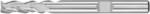 FORMAT Freza HSS Co 8, Tip W, din 844l, Lunga, 3 Taisuri, HSS, R 6 / 6, L 24 / 68 (FR.2163XX0600)