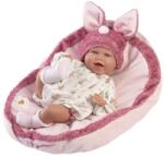 Llorens 74134 NEW BORN - păpușă bebeluș realistă cu sunete și corp moale din material textil - 42 (MA4-74134) Papusa