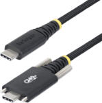 StarTech S2CEPR3M-USBSL-CABLE USB kábel USB 2.0 3 M USB C 0, 48 Gbit/s 240 W Fekete (S2CEPR3M-USBSL-CABLE)