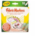 Crayola Crayola: set 10 markere pentru material textil (58 8633)