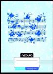 Nebulo Nebulo: caiet de muzică, A5 - diferite (HJ MM A5)
