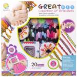 Retoys Készíts saját karkötőt nagy készlet fonalakkal és gyöngyökkel, 31005