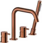 Armatura Moza Brushed Rose Gold kád és zuhany csaptelep fürdőkád fölé arany 5035-210-34 (503521034)