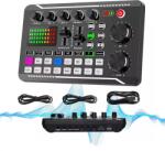  Hordozható multifunkciós audio keverő, F998 Bluetooth