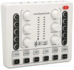  MIX0002 Hordozható multifunkciós audio keverő, M8 USB