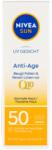 Nivea Sun Q10 Anti-Age & Anti-Pigments napozó arckrém FF50 - 50 ml