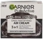 Garnier Pure Active AHA + BHA könnyű mattító nappali krém aktív szénnel - 50 ml