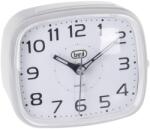 Trevi SL 3054 kvarc ébresztőóra LED megvilágítással, elektronikus ébresztéssel és halk SWEEP működéssel, fehér színben