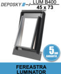 Deposky Lum Luminator acoperis 45x73 DEPOSKY LUM B400 dubla deschidere (LUM 4573 B400)