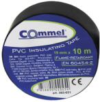 Commel Szigetelő szalag 15 x 10 m, fekete (365-601) (COMMEL-365-601)