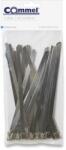 Commel Kábelkötegelő, acél 7, 9 x 200 mm, 25 db/cs (365-183) (COMMEL-365-183)