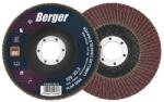 Berger lamellás csiszolótányér F29 kúpos 125x22, 2 P80A (010602-0079) - szerszamplusz
