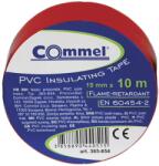 Commel Szigetelő szalag 19 x 10 m, piros (365-654) (COMMEL-365-654)