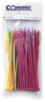 Commel Kábelkötegelő, színes csomag 2, 5 mm x 150mm, 150db/csomag (365-175) (COMMEL-365-175)