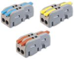 Commel Vezeték összekötő, nyitható, 1-2, 0, 2-2, 5(4)mm2 (9db) (365-480) (COMMEL-365-480)