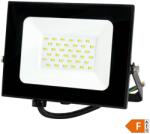 Commel LED reflektor Economy Line 30W, 6500K, 2550lm, IP65, fekete (306-303) (COMMEL-306-303)