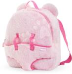 Corolle Hátizsák babahordozóval Pink Plush Baby Doll Carrier Backpack Corolle 30 cm játékbabának állítható vállpánttal (CO111170)