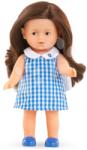 Corolle Játékbaba Mini Corolline Romy Corolle hosszú barna haj barna szemek és kék ruha 20 cm (CO240160)