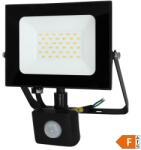 Commel LED reflektor Economy Line 30W, mozg. érz. , 6500K, 2550lm, IP44, fekete (307-303) (COMMEL-307-303)