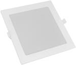 Commel LED panel 12W, négyzet, sülly. , állítható színhőm. , 900lm, beép. driverrel (337-414) (COMMEL-337-414)