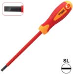 Commel VDE Lapos csavarhúzó, SL 5, 5x125mm, szigetelt, 1000V (370-205) (COMMEL-370-205)