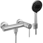 Rea Foss, zuhanycsaptelep kézi zuhanyszettel, szálcsiszolt acél, REA-B9641 (REA-B9641)