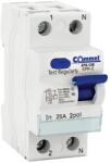 Commel Moduláris Fi-relé RCCB 2P 25A 30mA, A (470-126) (COMMEL-470-126)