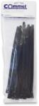 Commel Kábelkötegelő, oldható, 7, 5 x 200 mm fekete, 25db/cs (365-002) (COMMEL-365-002)