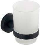 Aqualine Aqualine, SAMBA csésze, matt üveg, fekete, SB204 (SB204)